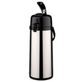 Satin Stainless Steel Eco-Air Pump / Decaf (2.2 Liter)